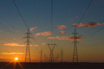 Power transmission towers