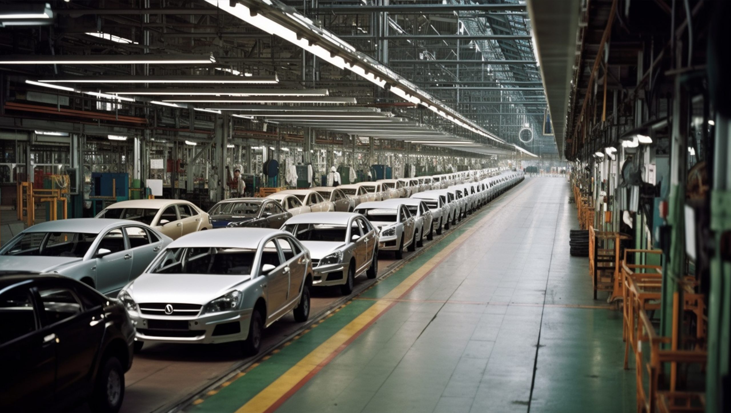 Automobile production line